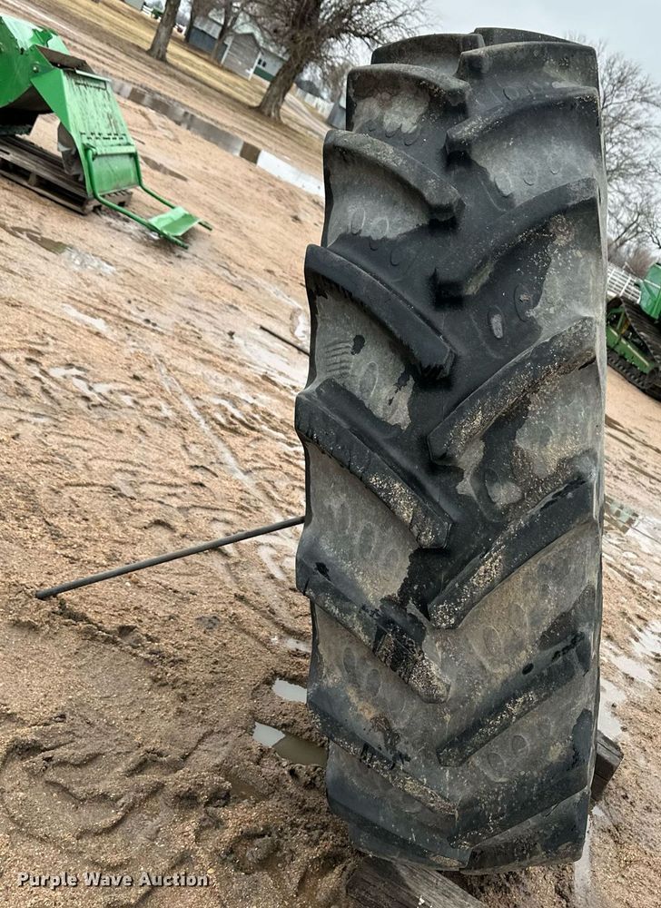 image for item EK9899 (4) John Deere 480/80R42 tires and wheels