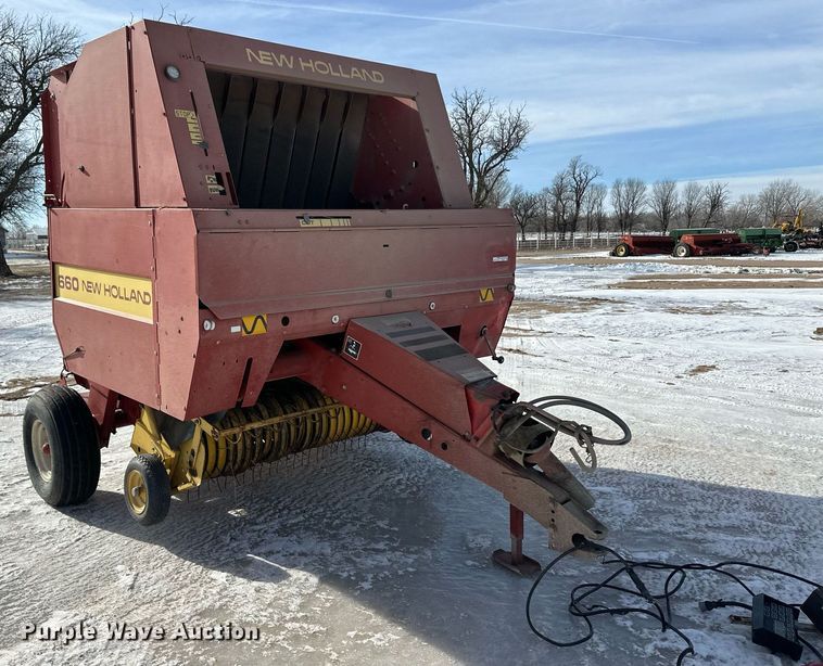 image for item EK9917 1994 New Holland New Holland  round baler