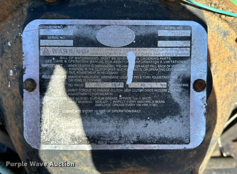 image for item IB9298 John Deere 6081TF001  engine