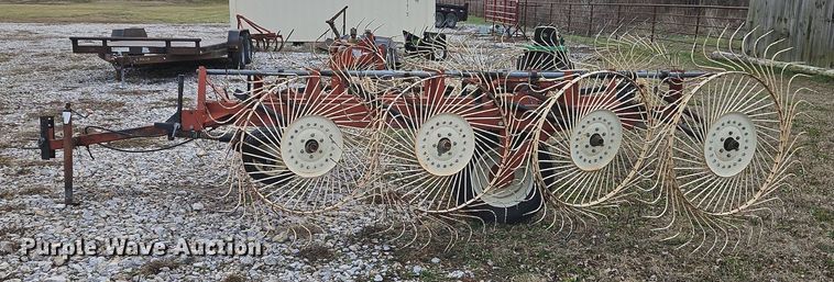 image for item LB9708 Hesston 3971  hay rake