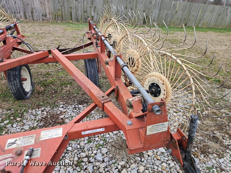 image for item LB9708 Hesston 3971  hay rake