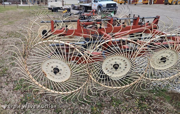 image for item LB9708 Hesston 3971  hay rake