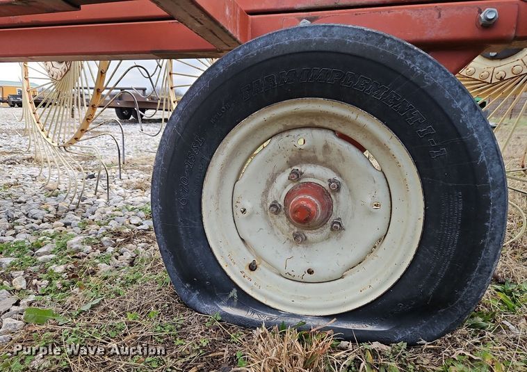 image for item LB9708 Hesston 3971  hay rake