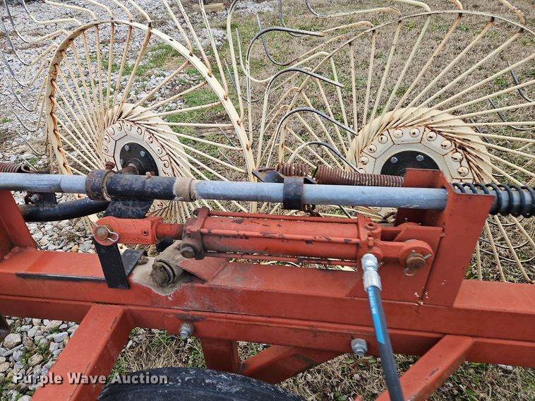 image for item LB9708 Hesston 3971  hay rake