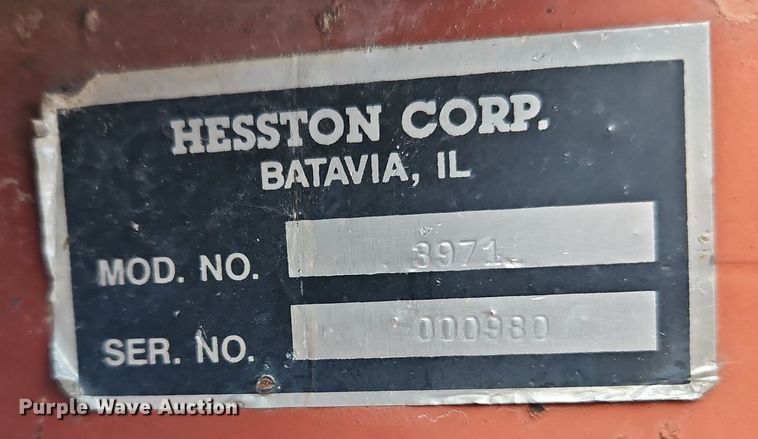 image for item LB9708 Hesston 3971  hay rake