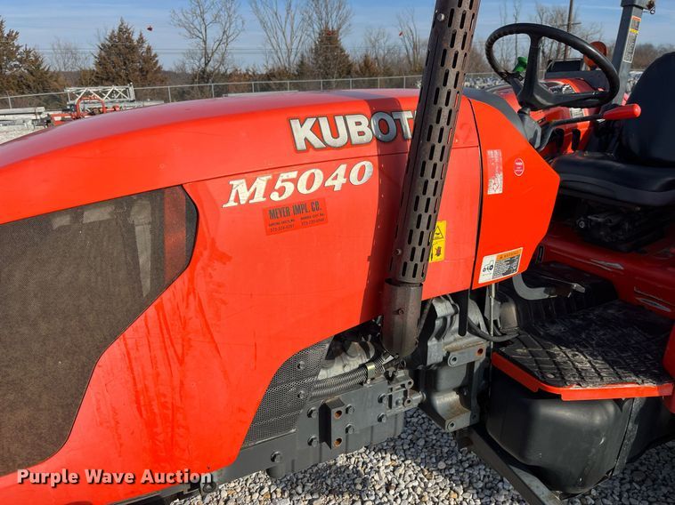 image for item LD9923 Kubota M5040D  MFWD tractor
