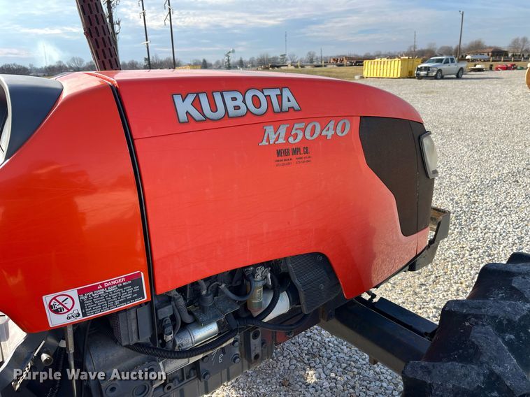 image for item LD9923 Kubota M5040D  MFWD tractor