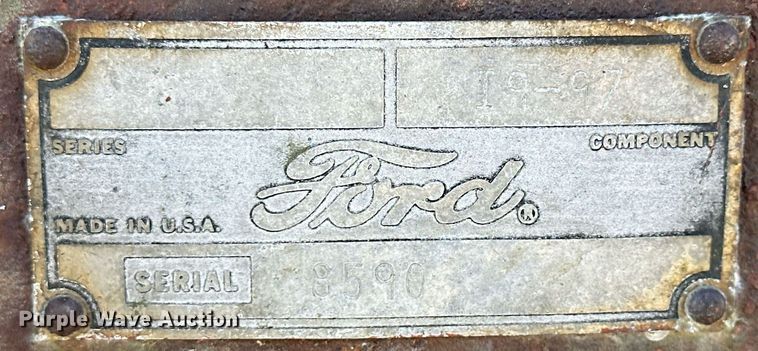 image for item NS9151 Ford 851  MFWD tractor
