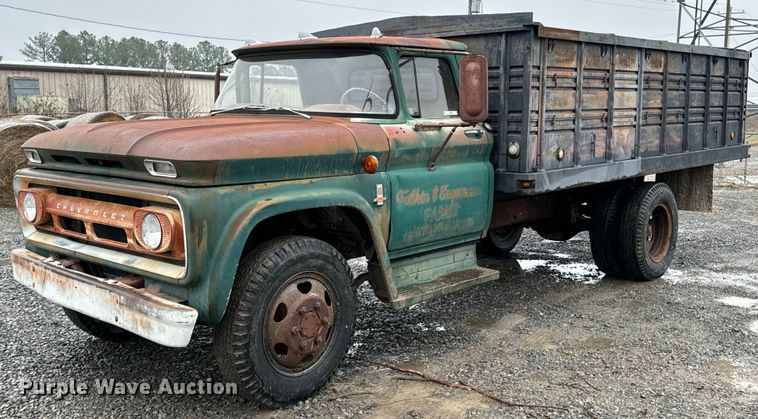 image for item OD9892 1963 Chevrolet C60  grain truck