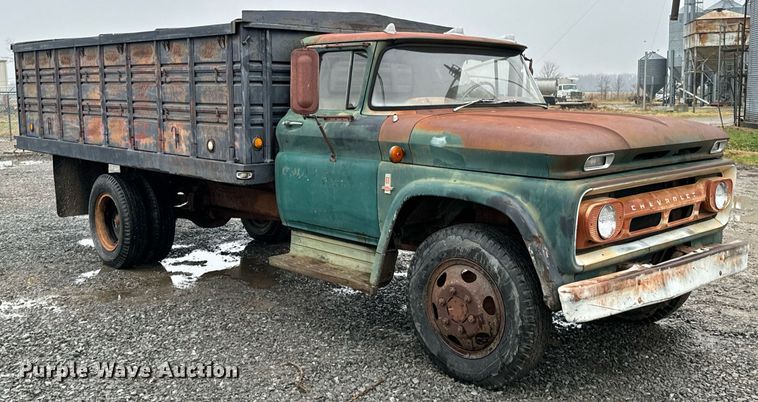 image for item OD9892 1963 Chevrolet C60  grain truck