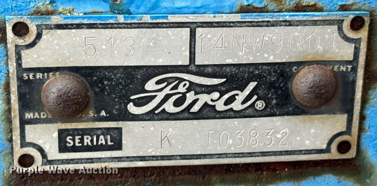 image for item OD9898 Ford 513  hay rake