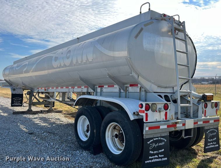 image for item DP2176 1992 Fruehauf  tank trailer