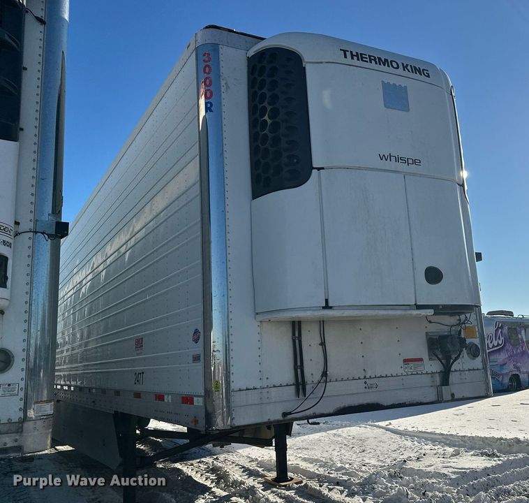 image for item DQ7408 2015 Utility  refrigerated van trailer