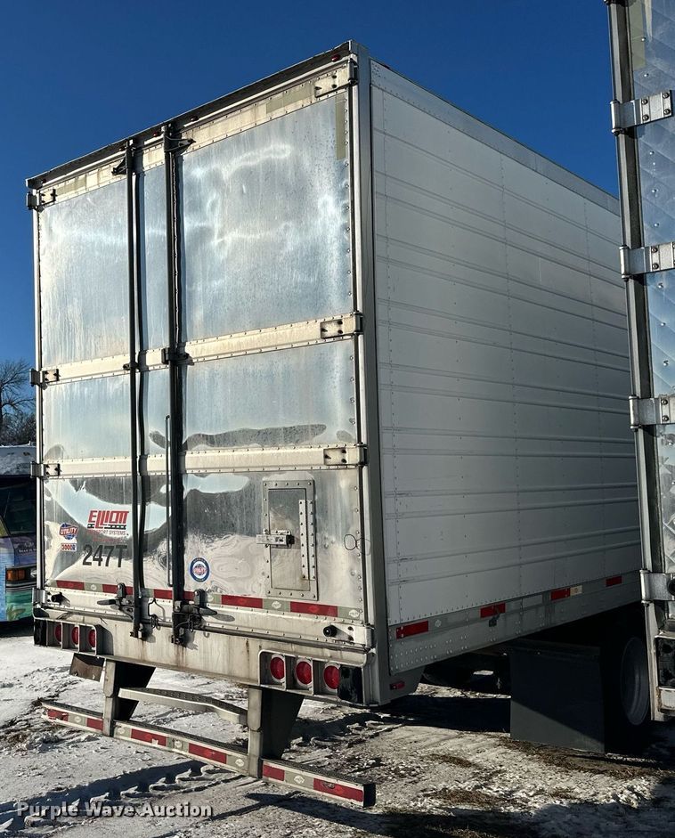 image for item DQ7408 2015 Utility  refrigerated van trailer