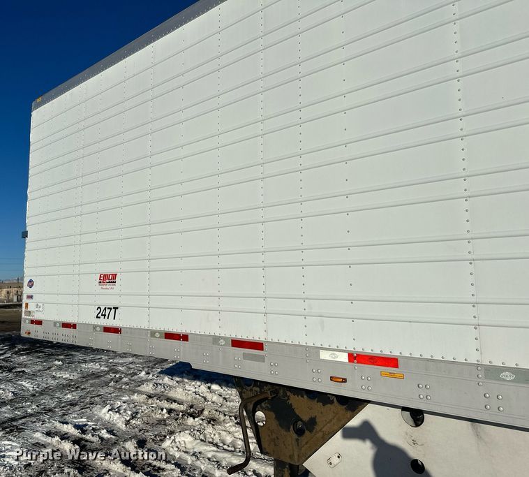 image for item DQ7408 2015 Utility  refrigerated van trailer