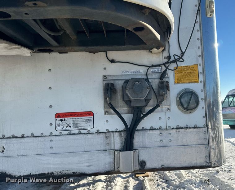 image for item DQ7408 2015 Utility  refrigerated van trailer