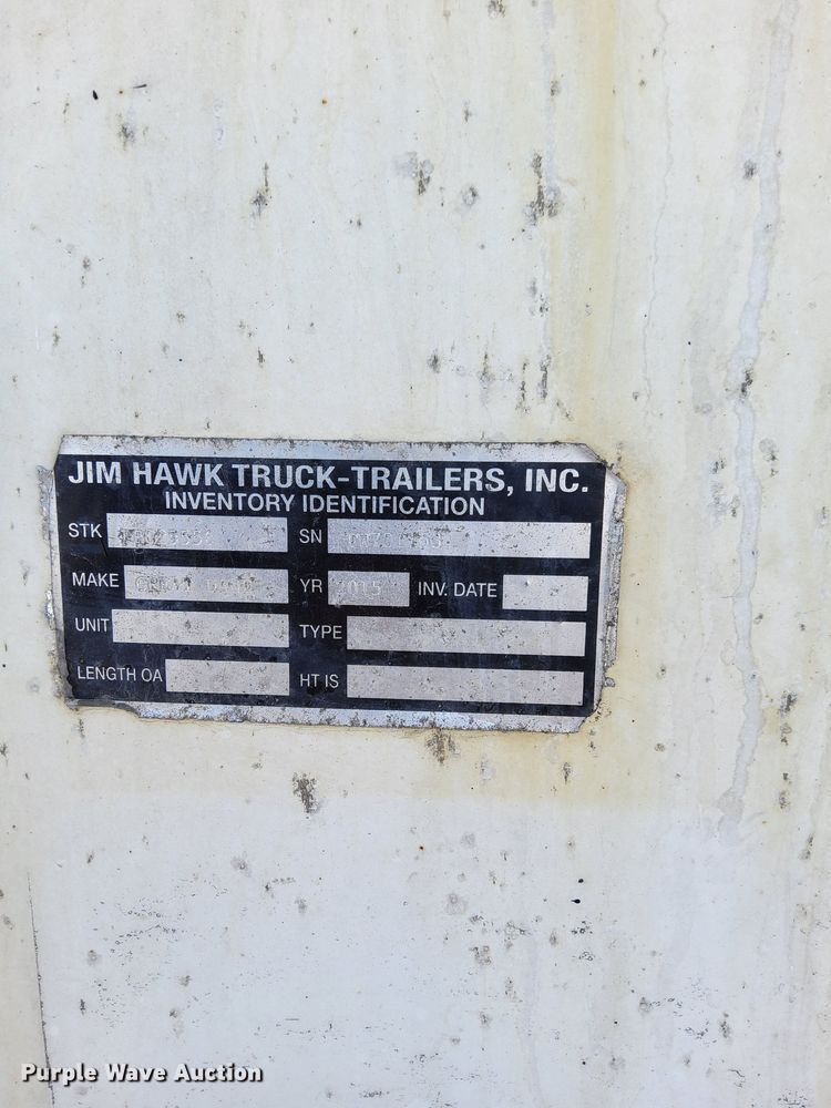 image for item DQ7410 2015 Great Dane  refrigerated van trailer