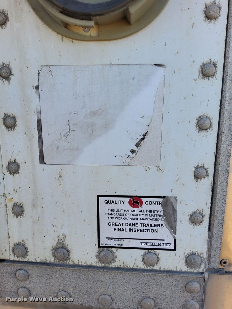 image for item DQ7410 2015 Great Dane  refrigerated van trailer