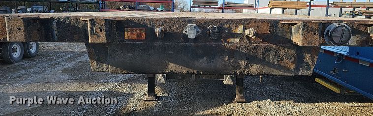 image for item DQ8498 2007 Fontaine  drop deck trailer