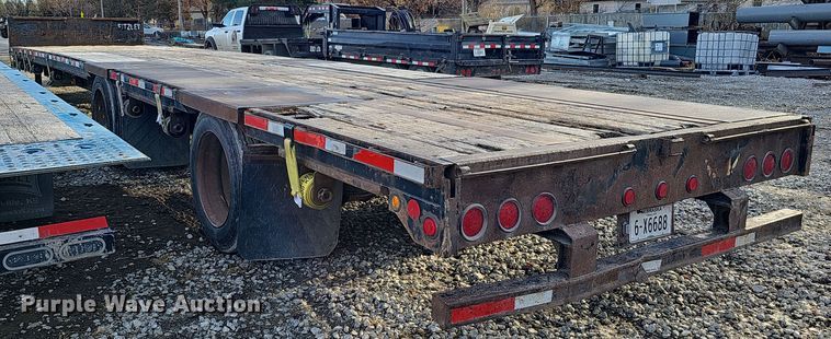 image for item DQ8498 2007 Fontaine  drop deck trailer