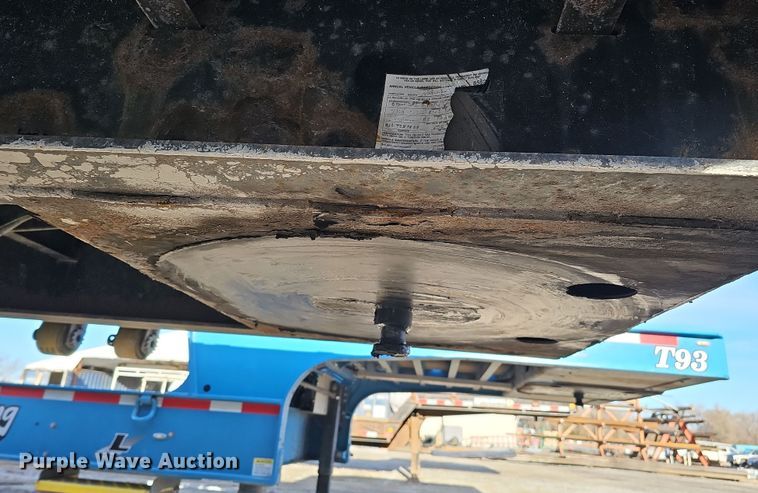 image for item DQ8498 2007 Fontaine  drop deck trailer