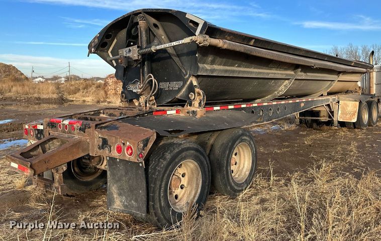 image for item EK9880 2012 SmithCo Manufacturing Co. Inc. SX2-42-34  side dump trailer