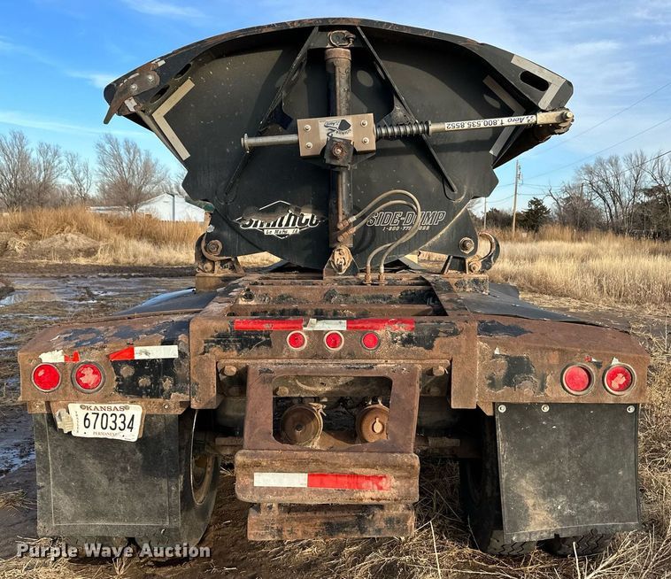 image for item EK9880 2012 SmithCo Manufacturing Co. Inc. SX2-42-34  side dump trailer