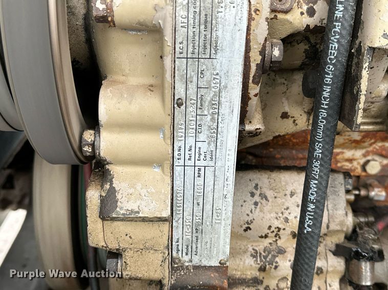 image for item LK9742 1986 Volvo White  semi truck