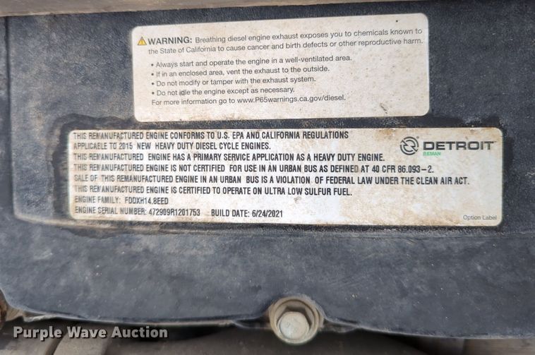 image for item LY9499 2016 Freightliner Coronado 122SD  semi truck