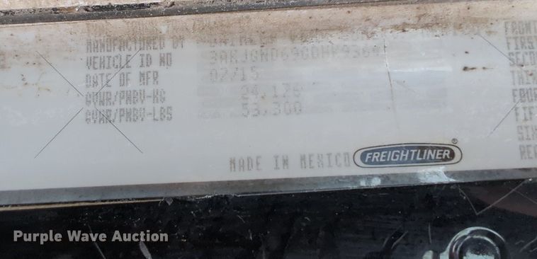 image for item LY9499 2016 Freightliner Coronado 122SD  semi truck