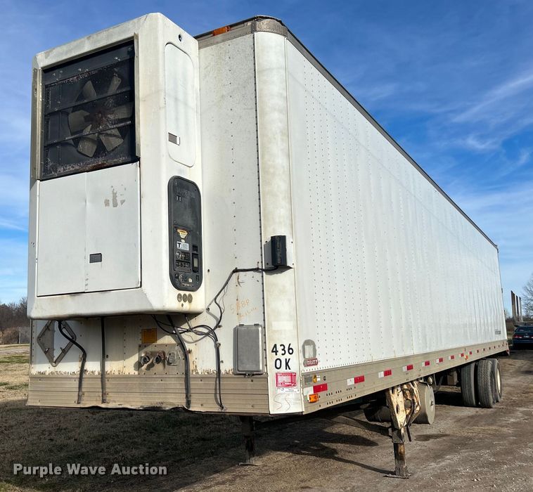 image for item NB9295 1993 Utility Trailer MFG VS2RX  refrigerated van trailer