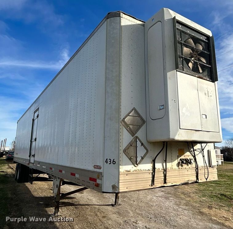 image for item NB9295 1993 Utility Trailer MFG VS2RX  refrigerated van trailer