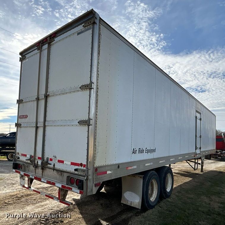 image for item NB9295 1993 Utility Trailer MFG VS2RX  refrigerated van trailer