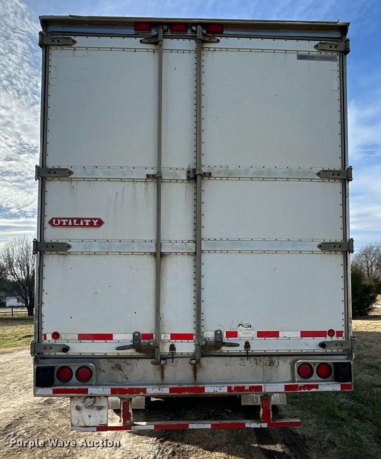 image for item NB9295 1993 Utility Trailer MFG VS2RX  refrigerated van trailer