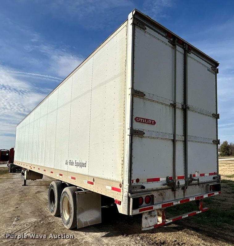 image for item NB9295 1993 Utility Trailer MFG VS2RX  refrigerated van trailer