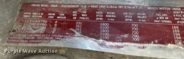 image for item NM9199 1991 Western Star 5900  semi truck