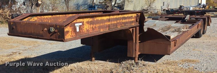 image for item OD9059 Shop built  equipment trailer