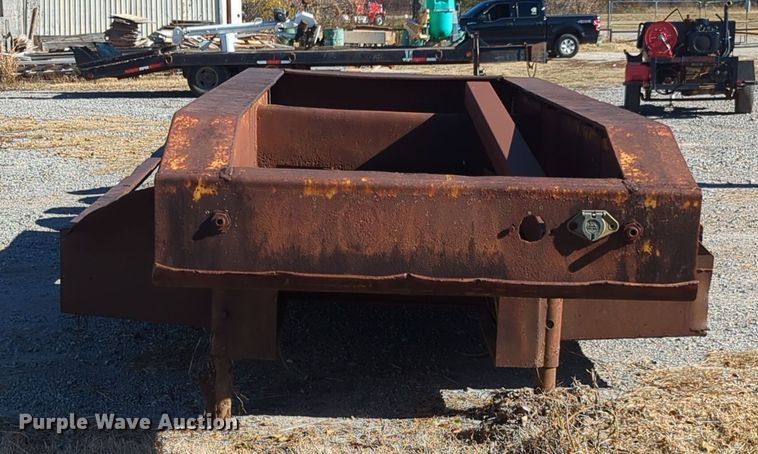 image for item OD9059 Shop built  equipment trailer