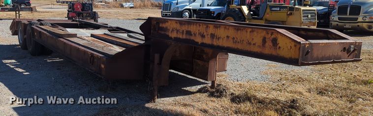 image for item OD9059 Shop built  equipment trailer