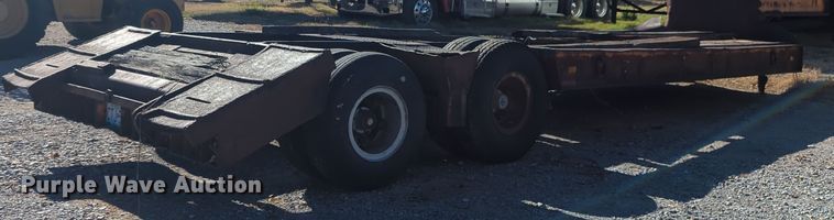 image for item OD9059 Shop built  equipment trailer