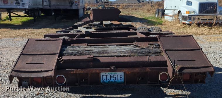 image for item OD9059 Shop built  equipment trailer