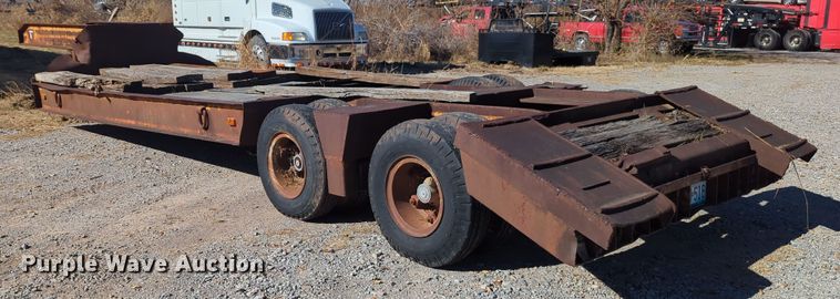 image for item OD9059 Shop built  equipment trailer