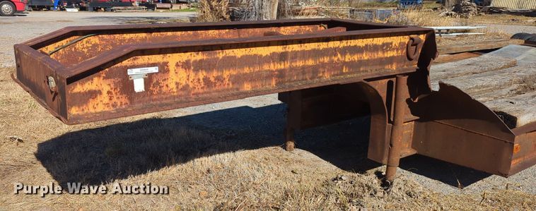 image for item OD9059 Shop built  equipment trailer