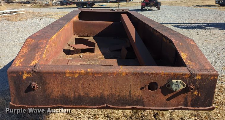 image for item OD9059 Shop built  equipment trailer