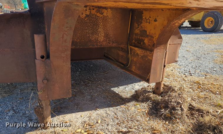 image for item OD9059 Shop built  equipment trailer