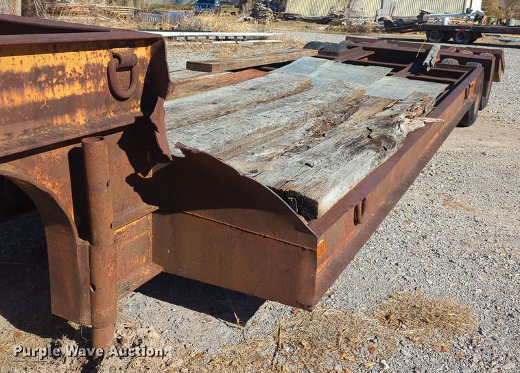 image for item OD9059 Shop built  equipment trailer