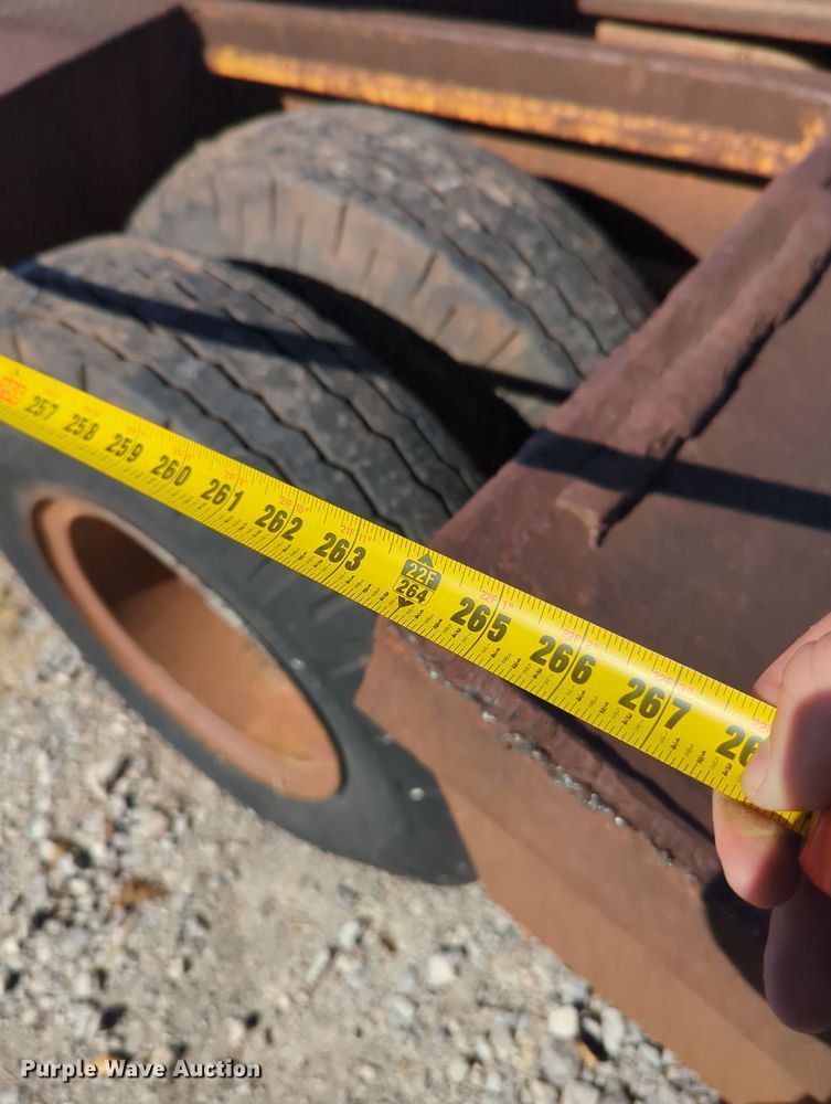 image for item OD9059 Shop built  equipment trailer