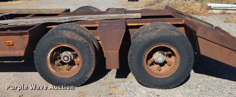 image for item OD9059 Shop built  equipment trailer