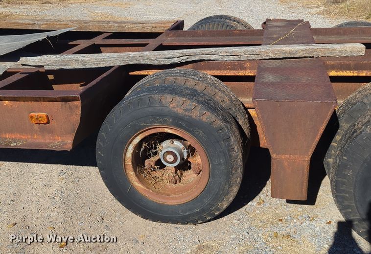 image for item OD9059 Shop built  equipment trailer