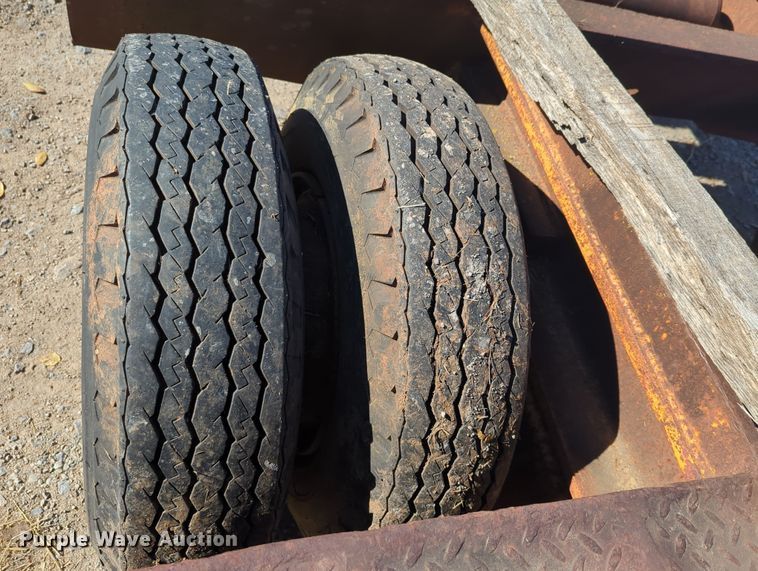 image for item OD9059 Shop built  equipment trailer